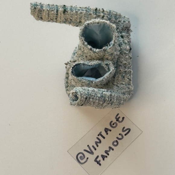 Ice Blue Tweed Romper Zip Integrity Apres-Ski Asset Poppy Parker Fashion Doll IT - Picture 4 of 6